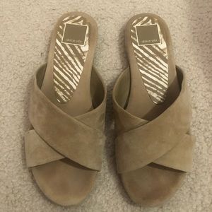 Dolce Vita Suede Slide Sandals